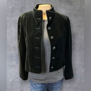 Lord & Taylor Private Editions Velvet Jacket - Petite Size 8